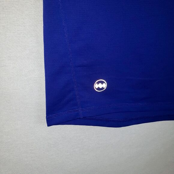 Janji Short Sleeve T-Shirt Womens S Blue Running Moisture-Wick Gym Workout - Picture 4 of 11